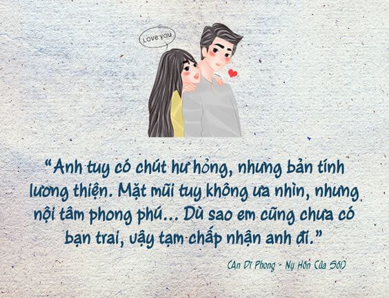 Những câu nói ngôn tình hay cực lãng mạn về tình yêu