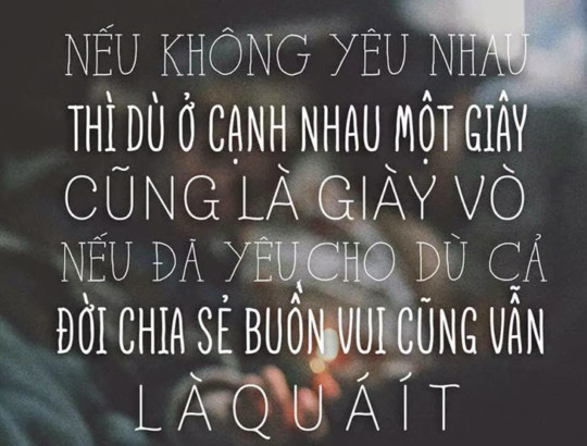 Những câu stt hay về tình yêu ngắn gọn, ý nghĩa nhất.