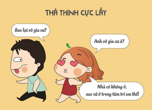 những câu thả thính trai