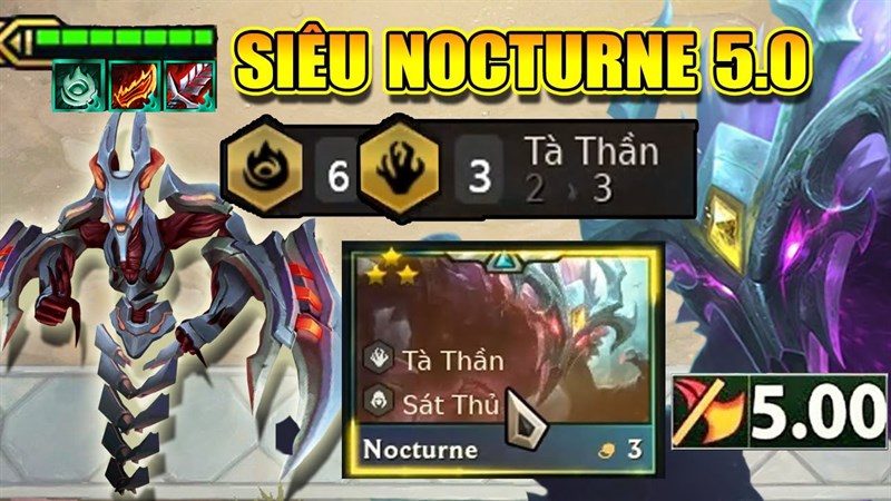 Nocturne Tà Thần có khả năng gánh team cực kỳ mạnh mẽ Nocturne Tà Thần có khả năng gánh team cực kỳ mạnh mẽ