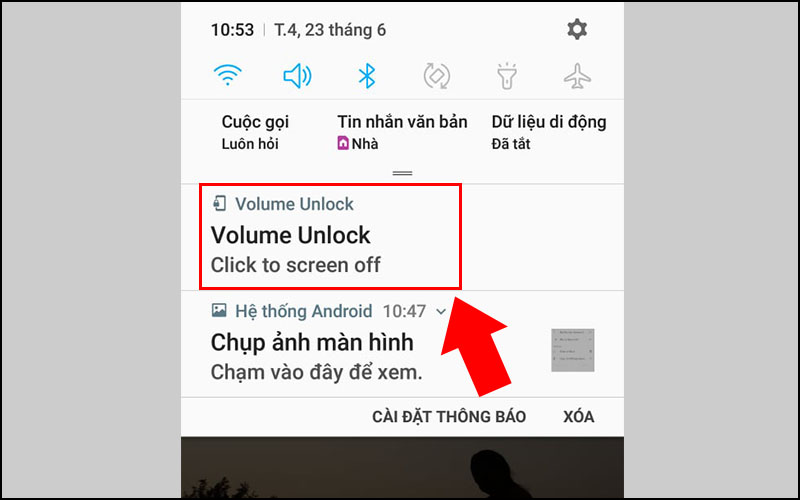 Khóa/mở khóa màn hình không cần dùng đến nút nguồn