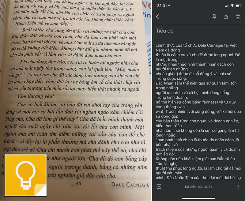 Chuyển hình ảnh thành văn bản với ứng dụng Google Keep Chuyển hình ảnh thành văn bản với ứng dụng Google Keep