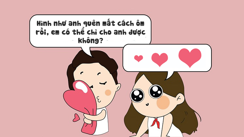 Hình như anh quên mất cách ôm rồi, em có thể chỉ anh được không? Hình như anh quên mất cách ôm rồi, em có thể chỉ anh được không?