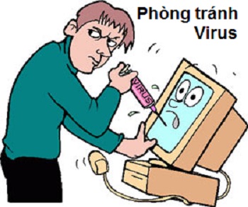 Cách phòng tránh virus máy tính