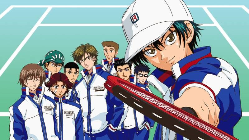Poster của bộ phim Hoàng Tử Tennis Poster của bộ phim Hoàng Tử Tennis