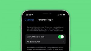 iOS 15 hỗ trợ giao thức WPA3 cho Wi-Fi Hotspot, giúp tăng độ bảo mật