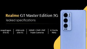 Realme GT Master Edition 5G lộ cấu hình