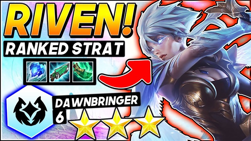 Riven vừa có sát thương mạnh mẽ, vừa có hiệu ứng làm choáng diện rộng Riven vừa có sát thương mạnh mẽ, vừa có hiệu ứng làm choáng diện rộng