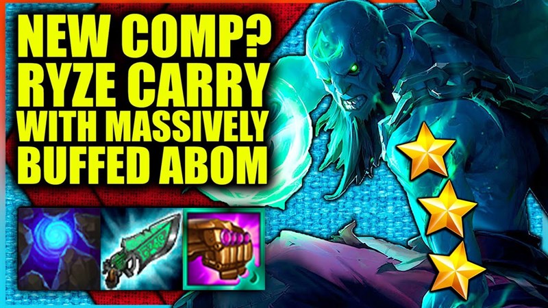 Ryze có thể được sử dụng trong nhiều đội hình khác nhau Ryze có thể được sử dụng trong nhiều đội hình khác nhau