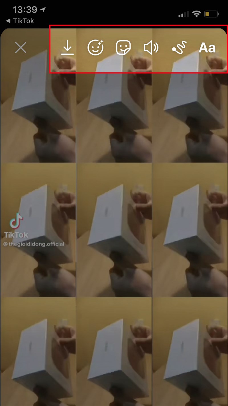 Giao diện story Instagram xuất hiện, tại đây bạn có thể tải story về điện thoại, thêm hiệu ứng, thêm nhãn dán, âm nhạc, tắt tiếng video, vẽ, thêm văn bản cho story với các biểu tượng tương ứng ở trên màn hình Giao diện story Instagram xuất hiện, tại đây bạn có thể tải story về điện thoại, thêm hiệu ứng, thêm nhãn dán, âm nhạc, tắt tiếng video, vẽ, thêm văn bản cho story với các biểu tượng tương ứng ở trên màn hình