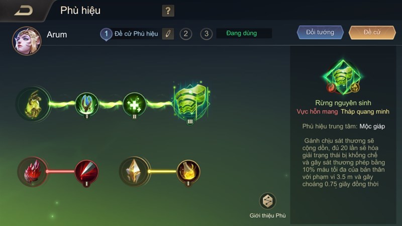 Phù hiệu cho Arum Phù hiệu cho Arum