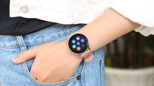 Samsung Galaxy Watch Active 2 40mm viền thép dây da