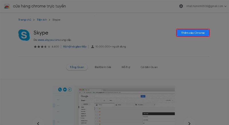 Chọn Thêm vào Chrome Chọn Thêm vào Chrome