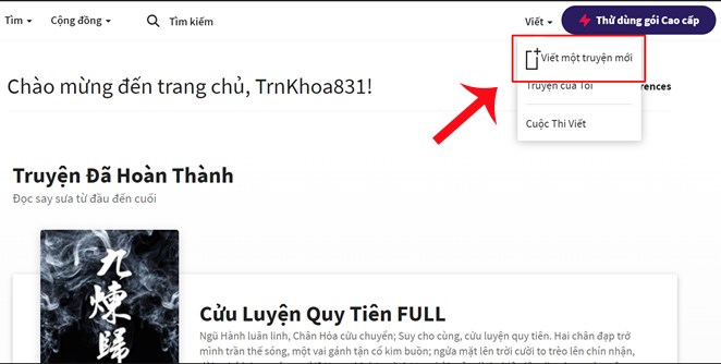 Sau đó, bạn nhấn vào biểu tượng Hình chữ nhật có dấu cộng bên phải màn hình Sau đó, bạn nhấn vào biểu tượng Hình chữ nhật có dấu cộng bên phải màn hình