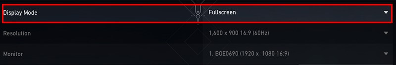 Display Mode: Fullscreen Display Mode: Fullscreen