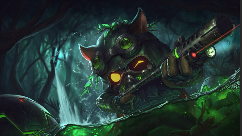 Teemo là một vị tướng cực kỳ khó chịu Teemo là một vị tướng cực kỳ khó chịu