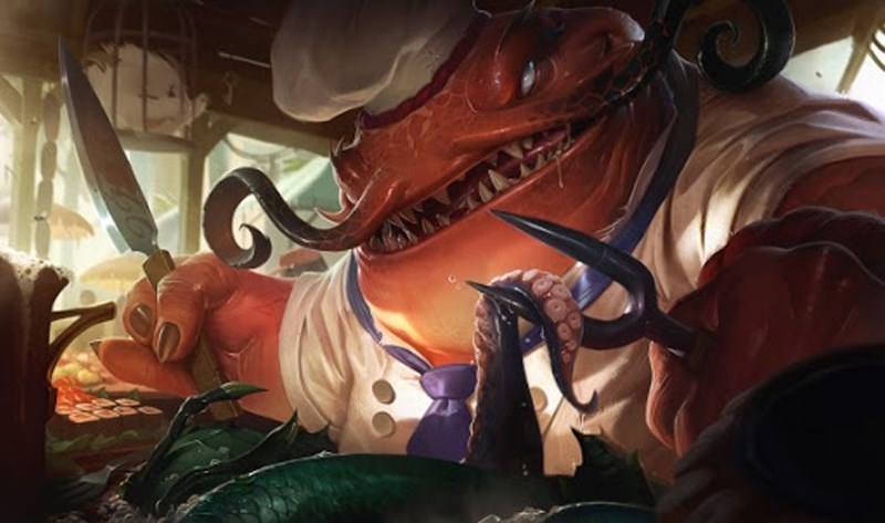 Giai đoạn giữa và cuối trận Tahm Kench Giai đoạn giữa và cuối trận Tahm Kench