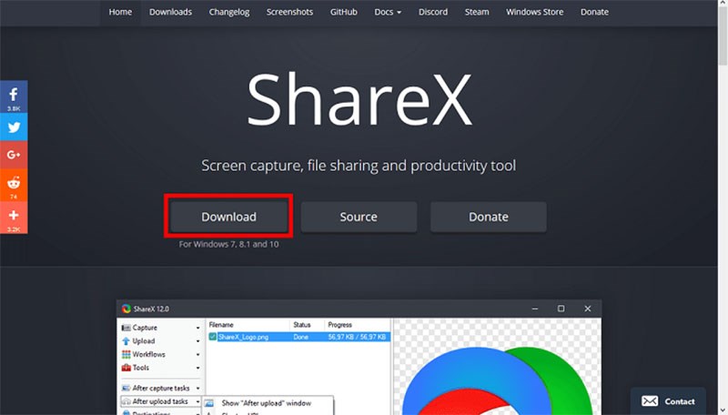 11 ShareX
