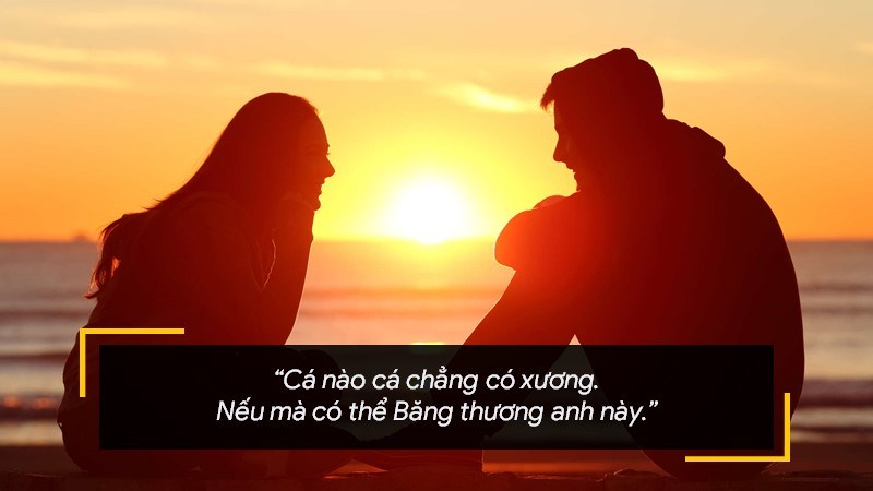 Cá nào cá chẳng có xương. Nếu mà có thể Băng thương anh này! Cá nào cá chẳng có xương. Nếu mà có thể Băng thương anh này!