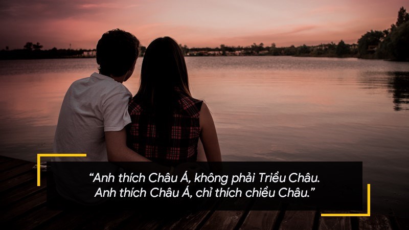 Anh thích Châu Á, không phải Triều Châu. Anh thích Châu Á, chỉ thích chiều Châu. Anh thích Châu Á, không phải Triều Châu. Anh thích Châu Á, chỉ thích chiều Châu.