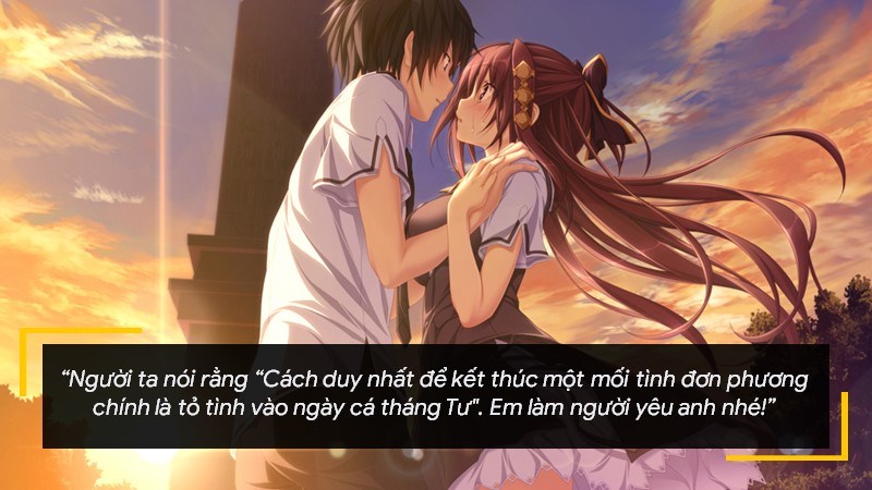 Tỏ tình Cá tháng Tư Tỏ tình Cá tháng Tư