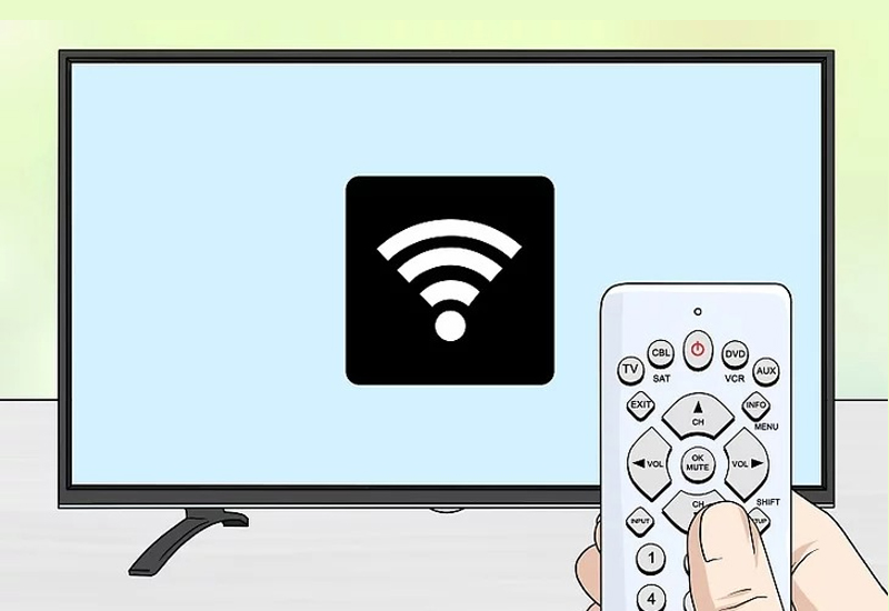 Kết nối Smart tivi với WiFi