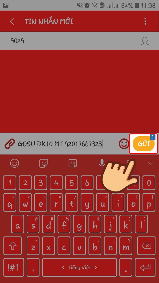Chọn Gửi để xác nhận Chọn Gửi để xác nhận