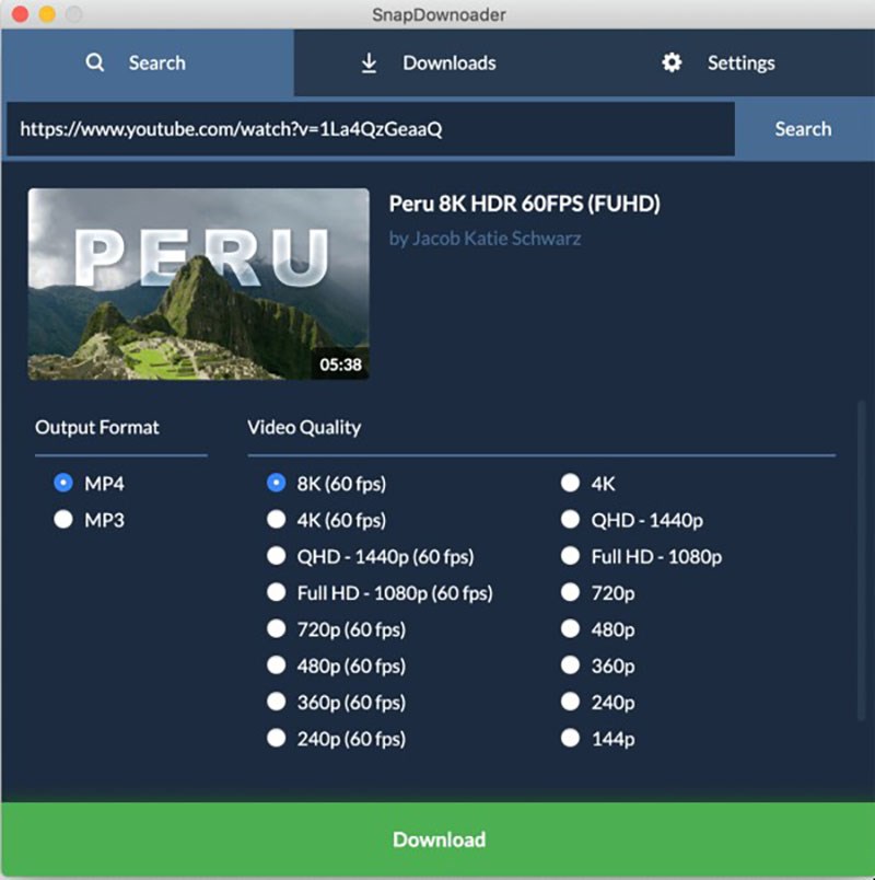 SnapDownloader SnapDownloader
