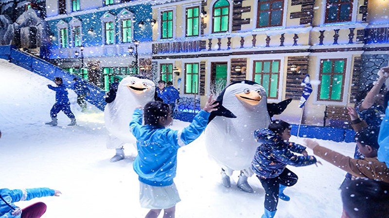 Snow Town là địa điểm phù hợp cho các em bé Snow Town là địa điểm phù hợp cho các em bé