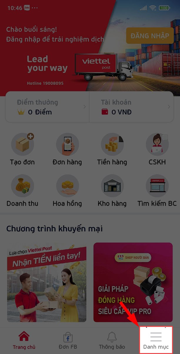 Chọn Danh mục Chọn Danh mục