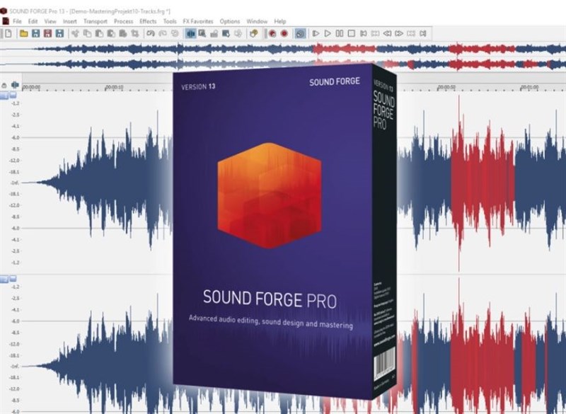 Phần mềm Sound Forge Phần mềm Sound Forge