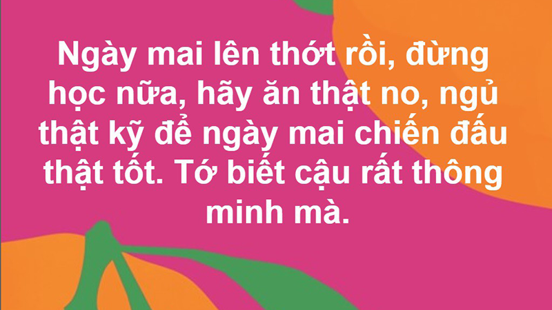 STT Chúc thi tốt STT Chúc thi tốt