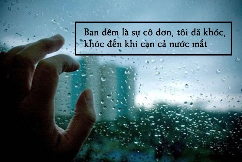 Khóc trong đêm Khóc trong đêm