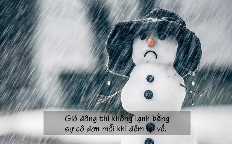 Gió đông thì không lạnh bằng sự cô đơn Gió đông thì không lạnh bằng sự cô đơn