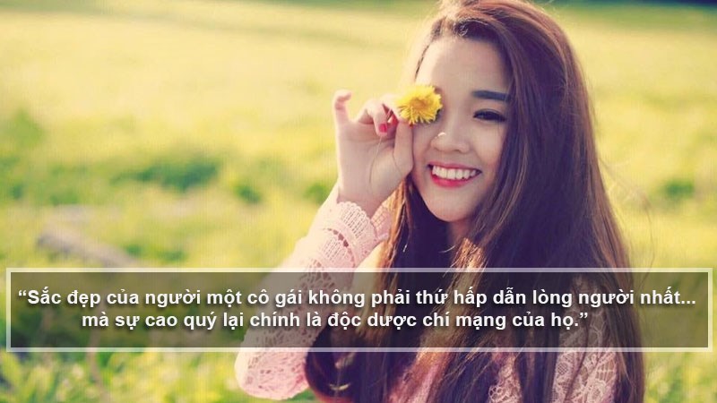 Sắc đẹp của người một cô gái không phải thứ hấp dẫn lòng người nhất mà sự cao quý lại chính là độc dược chí mạng của họ. Sắc đẹp của người một cô gái không phải thứ hấp dẫn lòng người nhất mà sự cao quý lại chính là độc dược chí mạng của họ.