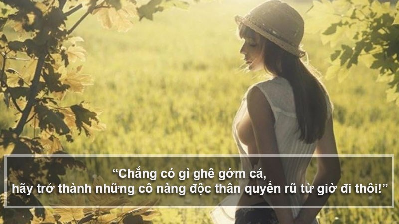Chẳng có gì ghê gớm cả, hãy trở thành những cô nàng độc thân quyến rũ từ giờ đi thôi! Chẳng có gì ghê gớm cả, hãy trở thành những cô nàng độc thân quyến rũ từ giờ đi thôi!