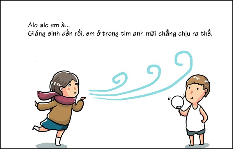 Stt Noel thả thính cho dân FA Stt Noel thả thính cho dân FA