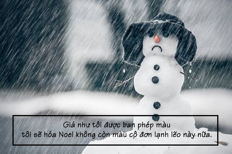 Stt Noel buồn, cô đơn Stt Noel buồn, cô đơn