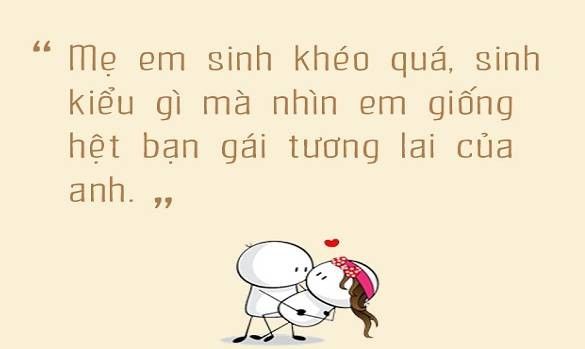 stt thả thính gái