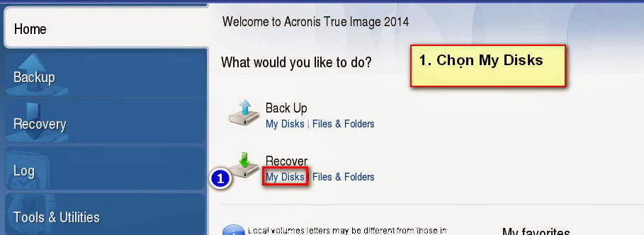 sử dụng acronis true image 2014 1