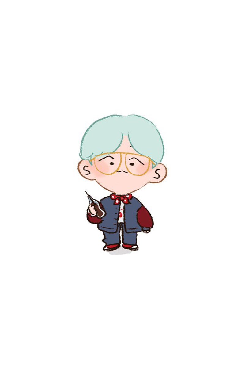 Chibi BTS Suga - 1 Chibi BTS Suga - 1