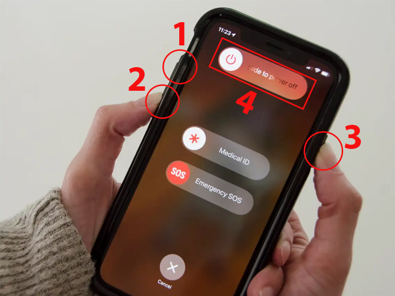Khởi động iPhone X và các dòng mới hơn