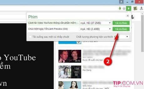 Cách tải Video trên Youtube bằng Cốc Cốc