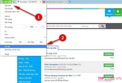 Cách tải Video trên Youtube bằng Cốc Cốc
