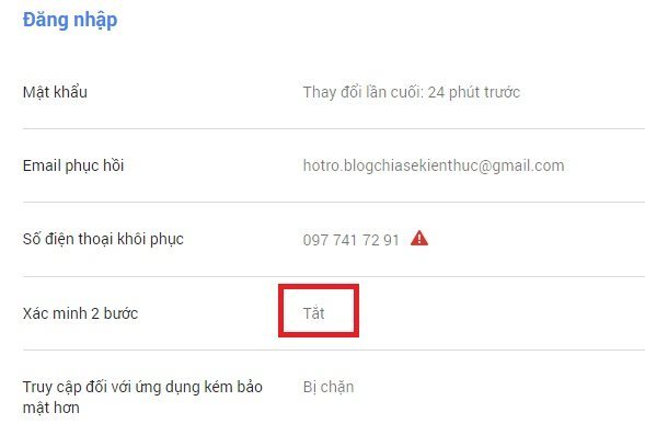 tạo tài khoản gmail 7