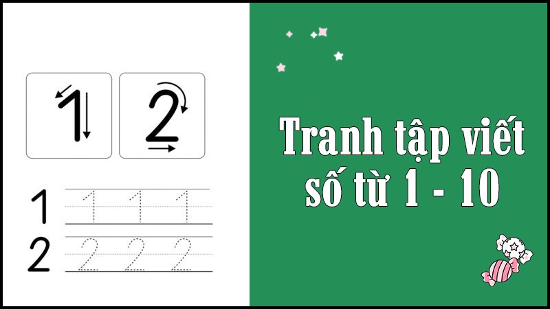 Tải trọn bộ tập tô, tập viết số 1 -10 dành cho bé chuẩn bị vào lớp 1 Tải trọn bộ tập tô, tập viết số 1 -10 dành cho bé chuẩn bị vào lớp 1