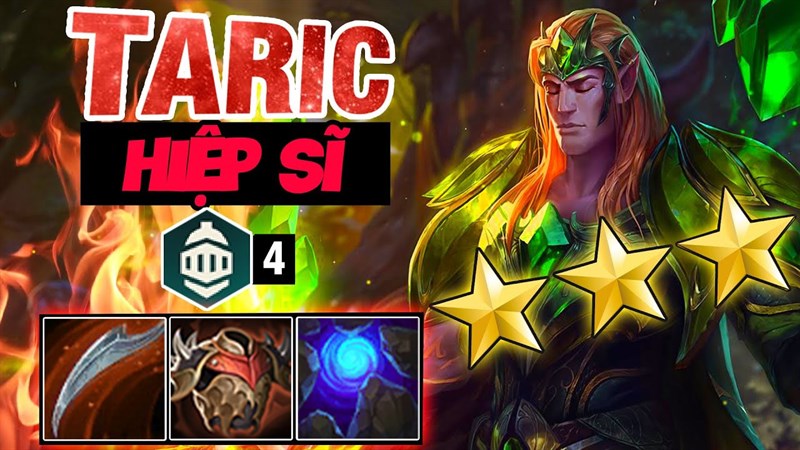 Taric 3 sao gần như bất tử trong giao tranh Taric 3 sao gần như bất tử trong giao tranh