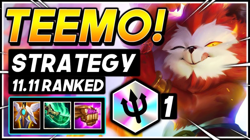 Teemo sẽ đảm nhiệm vai trò gây sát thương phép Teemo sẽ đảm nhiệm vai trò gây sát thương phép