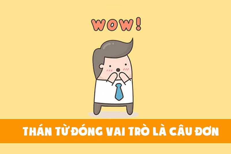 Thán từ như một câu đơn trong tiếng anh