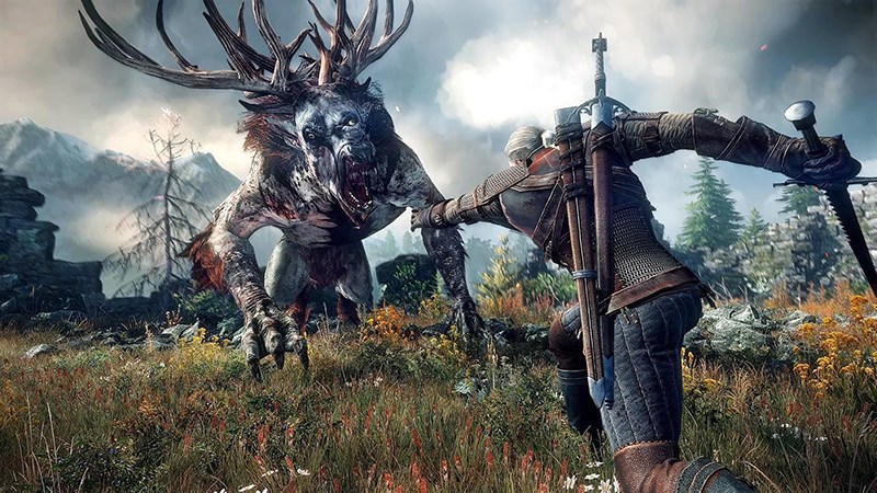 the-witcher-3-wild-hunt-stag-battle-800x450-1 Hình ảnh trong game The Witcher 3